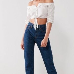 Levi’s Wedgie Straight Fit Ankle Denim Jeans SZ 29